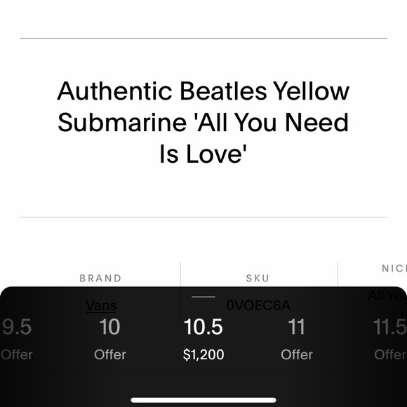 RARE Yellow Submarine LE Vans - Picture 15 of 15